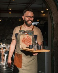 Luka Panović from Marscecchia Coffee Shop in Rijeka