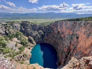 Blue lake Imotski