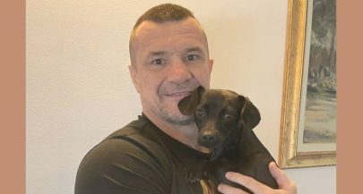 Cro Cop shows soft side and saves stray dog