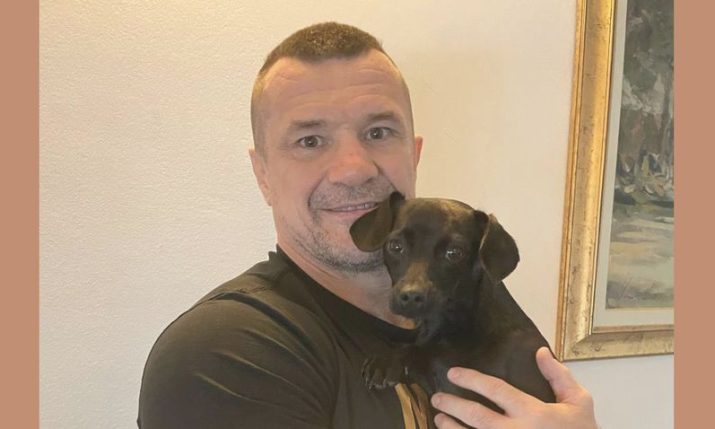 Cro Cop shows soft side and saves stray dog