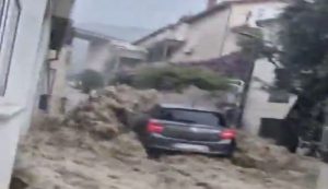 Flooding in Podgora