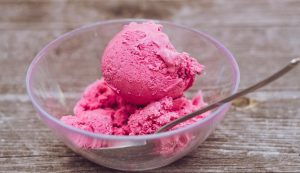 raspberry ice cream