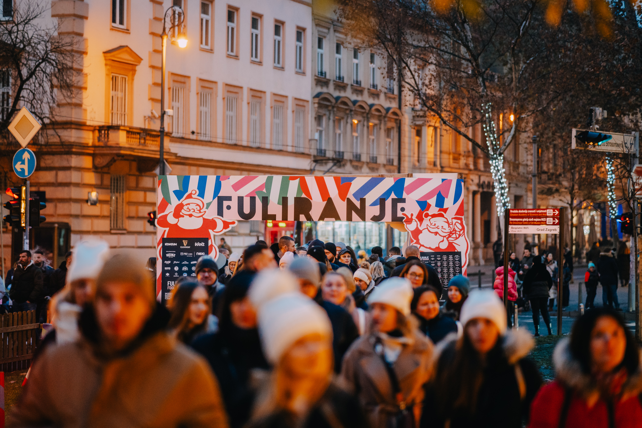 Fuliranje in Zagreb Advvent