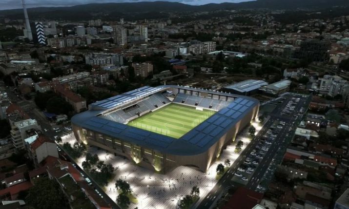 New €44 million Zagreb stadium to be completed by 2026