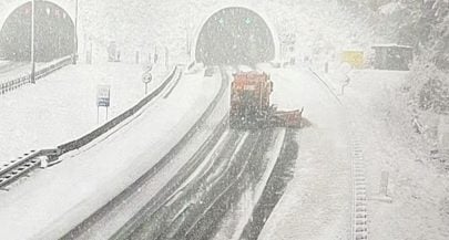 Snow and wind bring chaos to Croatian motorways