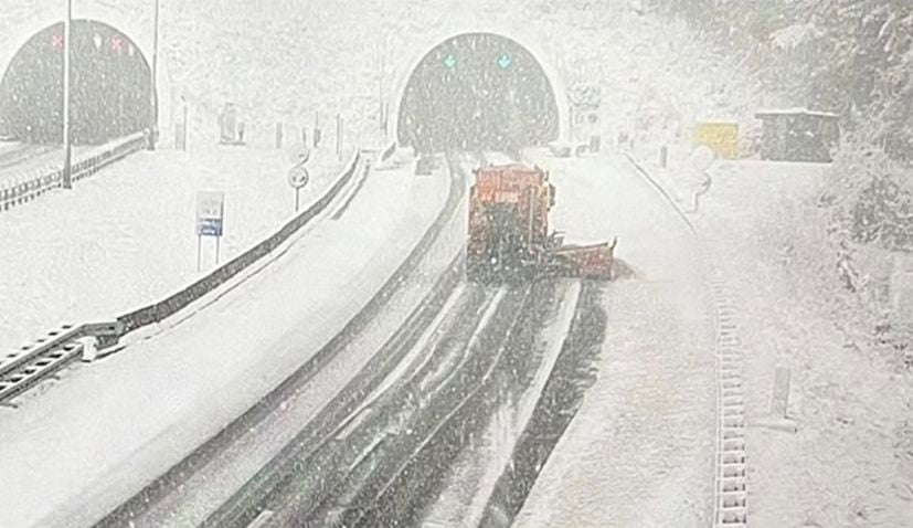 snow croatian roads 