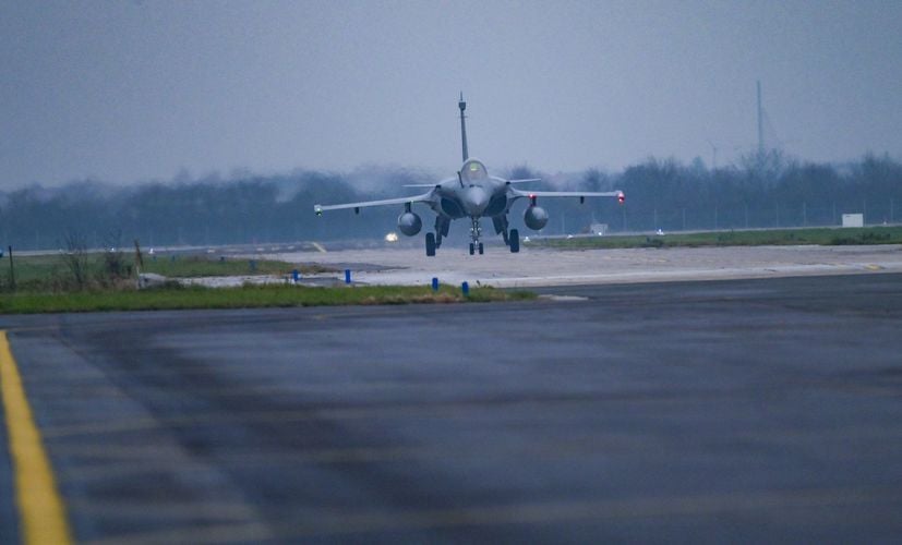  Rafale fighter jet arrived in Croatia