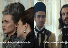 “Dalmatian men are the most handsome” popular Netflix series dashing delegation scene