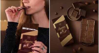 Kraš introduces iconic Bajadera as a chocolate bar