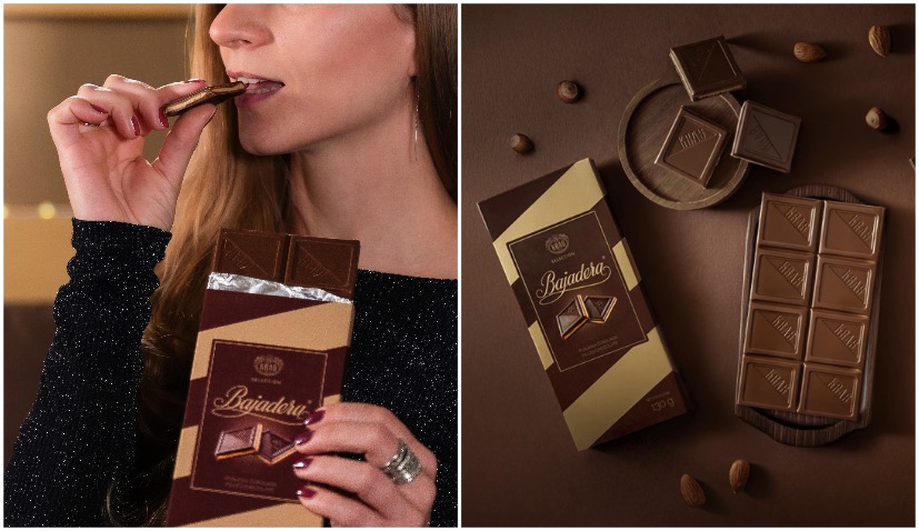 Kraš introduces iconic Bajadera as a chocolate bar