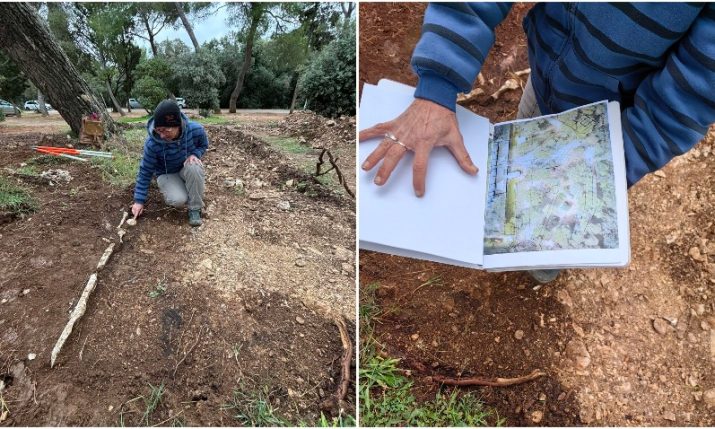 Lost garden from historic maps being rebuilt near Croatian city 