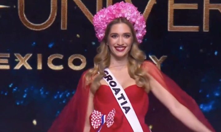 VIDEO: Miss Universe Croatia reveals her national costume and evening dress