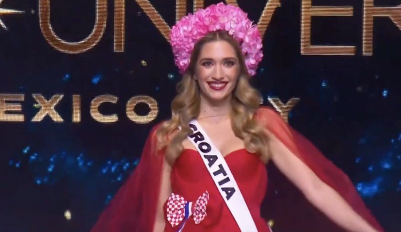 VIDEO: Miss Universe Croatia reveals her national costume and evening dress