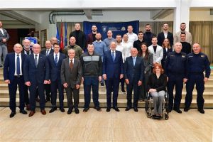 Croatian Police Team Up with Sporting Champions