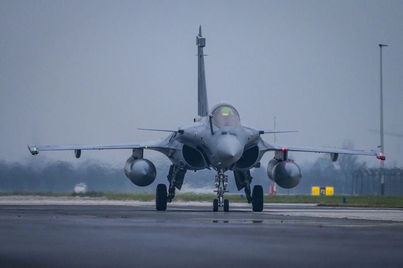  Rafale fighter jet arrived in Croatia