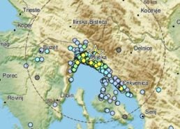 Moderate earthquake recorded near Rijeka 