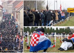 PHOTOS: 120,000 people march remembrance procession in Vukovar 