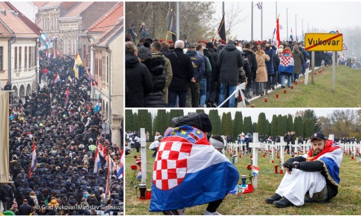 PHOTOS: 120,000 people march remembrance procession in Vukovar 