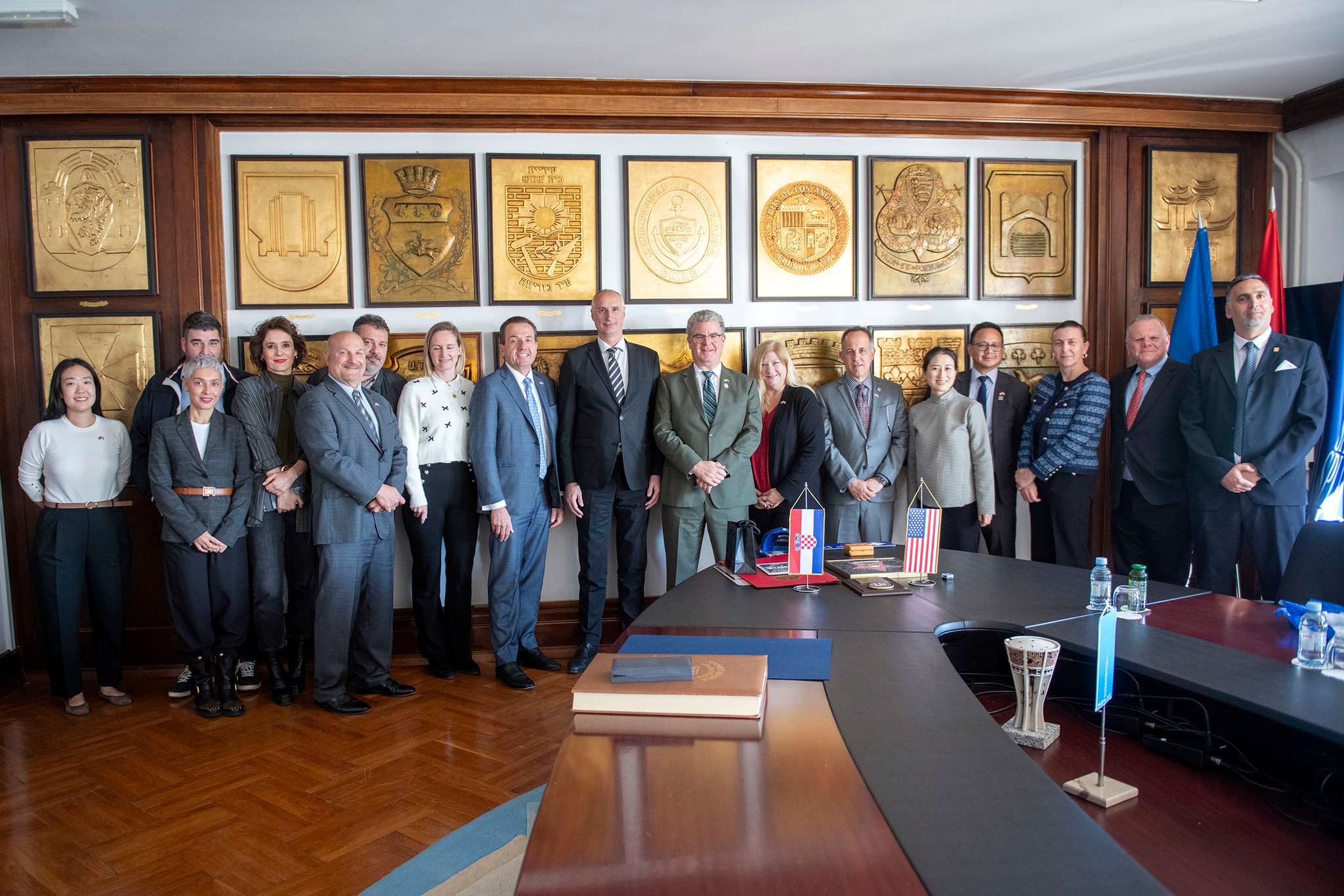  a delegation from the City of Los Angeles visited Split Croatia