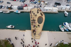 Pedestrian bridge Trogir