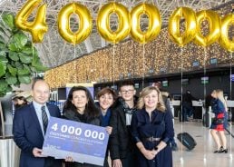 Zagreb Airport welcomes its 4 millionth passenger