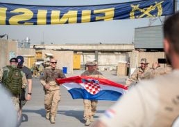 Croatian soldier wins NATO military endurance challenge in Iraq