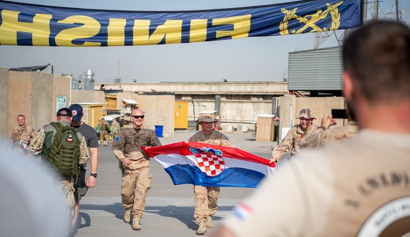 Croatian soldier wins NATO military endurance challenge in Iraq