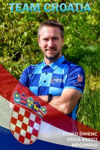 Dinko Šimenc, president of the Croatian Flying Disc Federation (HFDS)