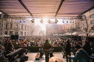 Midday New Year's Eve celebrations in Croatia