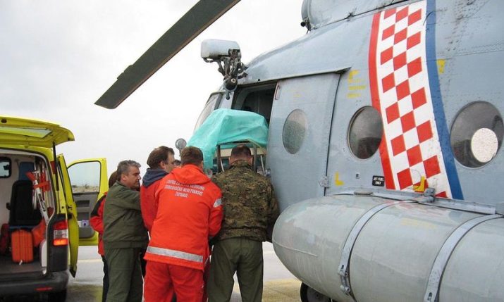 Croatian Air Force saves newborn’s life