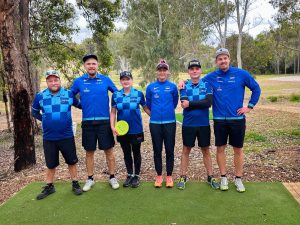 Croatia take on Estonia in disc golf