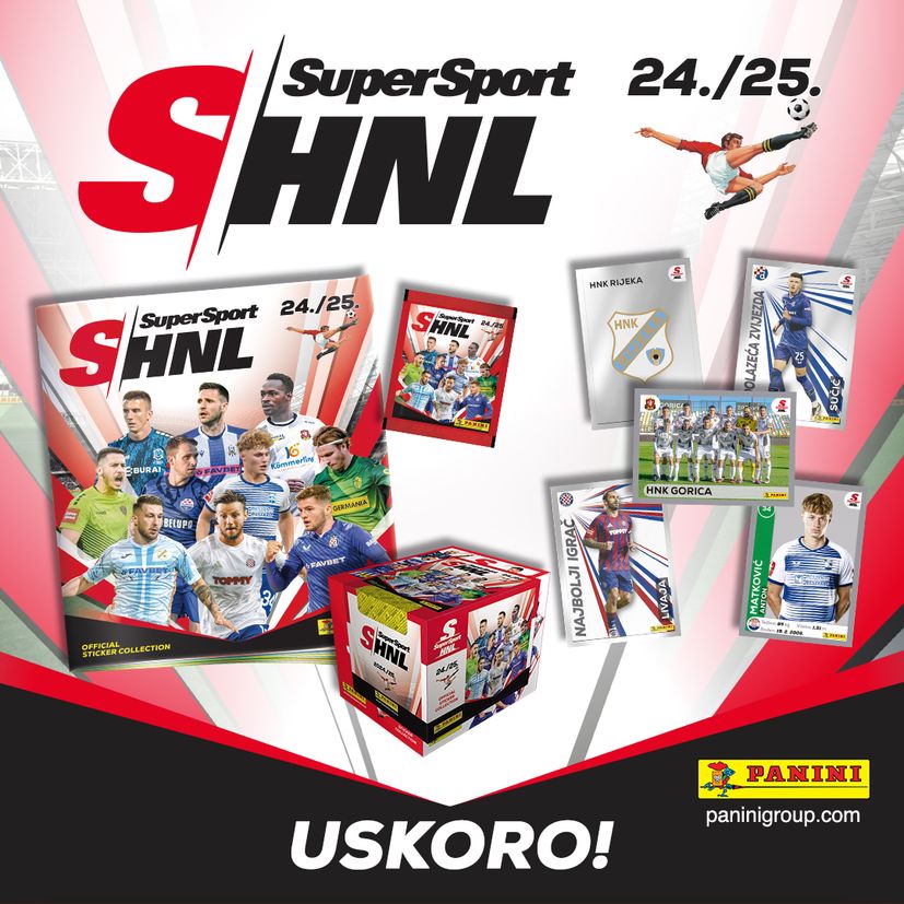  SuperSport Croatian Football League (HNL) Panini sticker collection