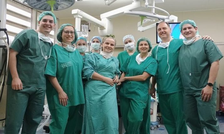 First ever artificial jaw joint implantation performed in Croatia