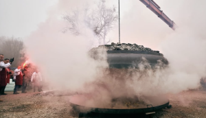 World’s largest Peka cooked in Croatian town of Oroslavje