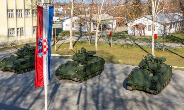 First Bradley fighting vehicles delivered to Croatia