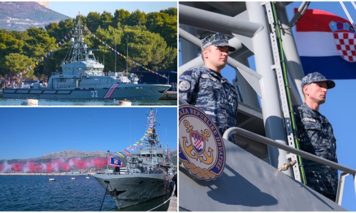 PHOTOS: Croatia strengthens naval defence with new vessel