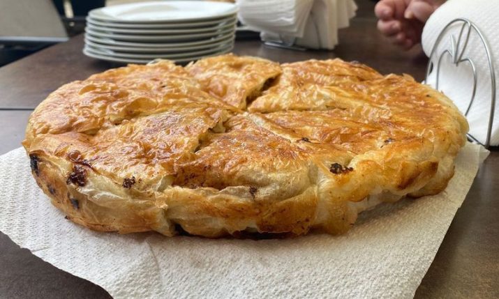 We try what’s called the best burek in Croatia